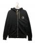 DIESEL（ディーゼル）の古着「ジップパーカー」｜ブラック
