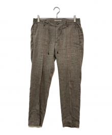 giab's ARCHIVIO（ジャブス アルキヴィオ）の古着「MASACCIO イージースラックス」｜ブラウン