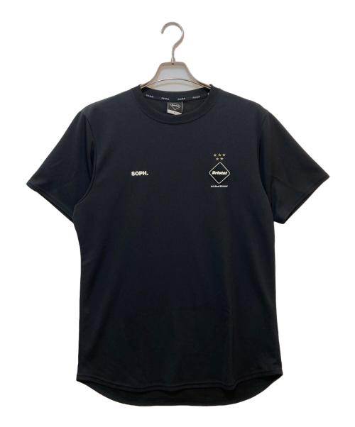 F.C.R.B.（エフシーレアルブリストル）F.C.R.B. (エフシーレアルブリストル) SOPH. (ソフ) MULTI COLOR LOGO S/S TOP ブラック サイズ:Mの古着・服飾アイテム