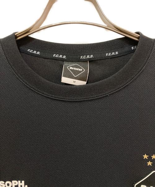F.C.R.B.（エフシーレアルブリストル）F.C.R.B. (エフシーレアルブリストル) SOPH. (ソフ) MULTI COLOR LOGO S/S TOP ブラック サイズ:Mの古着・服飾アイテム