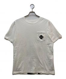 F.C.R.B.（エフシーレアルブリストル）の古着「BIG LOGO POCKET TEE」｜ホワイト