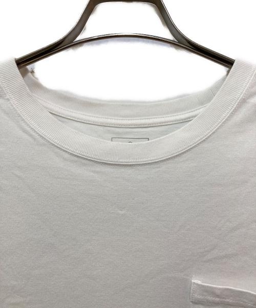 F.C.R.B.（エフシーレアルブリストル）F.C.R.B. (エフシーレアルブリストル) BIG LOGO POCKET TEE ホワイト サイズ:Lの古着・服飾アイテム