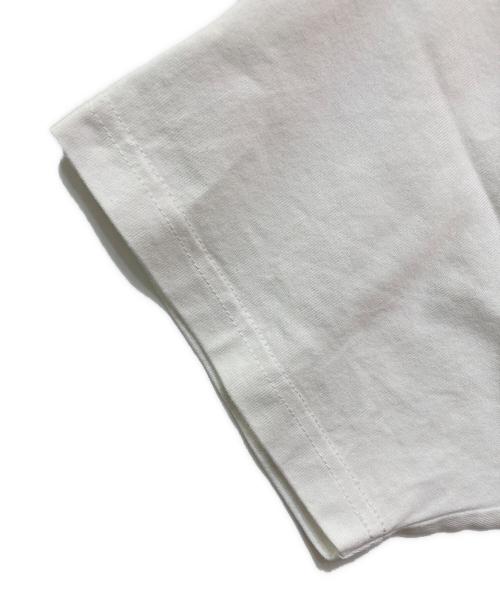 F.C.R.B.（エフシーレアルブリストル）F.C.R.B. (エフシーレアルブリストル) BIG LOGO POCKET TEE ホワイト サイズ:Lの古着・服飾アイテム