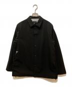 NEUTRALWORKSニュートラルワークス）の古着「コーチジャケット」｜ブラック