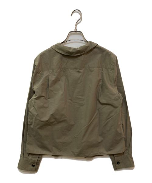 MARGARET HOWELL（マーガレットハウエル）MARGARET HOWELL (マーガレットハウエル) COTTON WOOL POPLIN オリーブ サイズ:1の古着・服飾アイテム