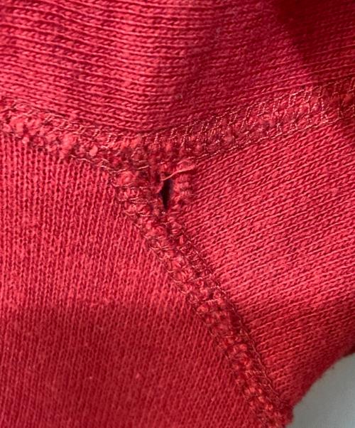 SPORTSWEAR by ART CRAFT（スポーツウェアー バイ アートクラフト）SPORTSWEAR by ART CRAFT (スポーツウェアー バイ アートクラフト) ラグランスウェット レッド サイズ:Lの古着・服飾アイテム