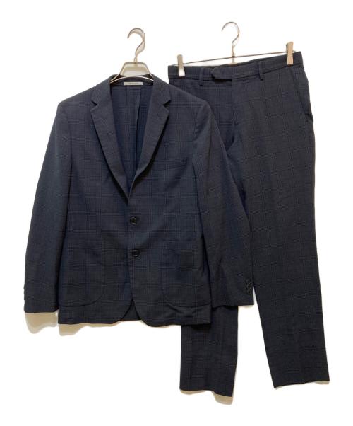 UNITED ARROWS（ユナイテッドアローズ）UNITED ARROWS (ユナイテッドアローズ) WTO A+ Pメッシュチェック MODERN ジャケット グレー サイズ:Mの古着・服飾アイテム