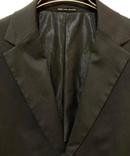 green label relaxing（グリーンレーベルリラクシング）green label relaxing (グリーンレーベルリラクシング) TCプレーントロピカル リラックス 2B ジャケットセットアップ グレー サイズ:Mの古着・服飾アイテム