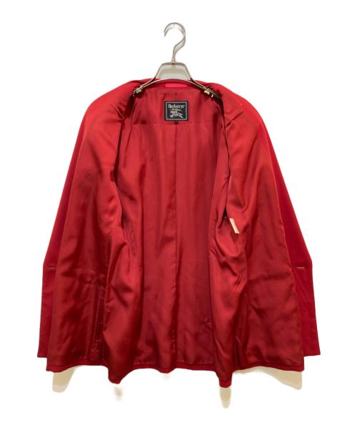 Burberry's（バーバリー）Burberry's (バーバリーズ) 金ボタンダブルジャケット レッド サイズ:11の古着・服飾アイテム