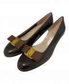 Salvatore Ferragamoサルヴァトーレ フェラガモ）の古着「ヒールパンプス　06567」｜ブラック