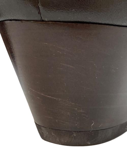 Salvatore Ferragamo（サルヴァトーレ フェラガモ）Salvatore Ferragamo (サルヴァトーレ フェラガモ) ヒールパンプス　06567 ブラック サイズ:6　1/2の古着・服飾アイテム