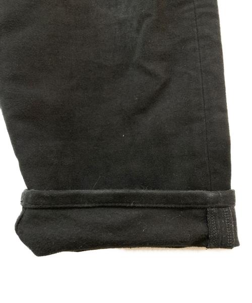 COMOLI（コモリ）COMOLI (コモリ) モールスキン 5ポケットパンツ ブラック サイズ:2の古着・服飾アイテム
