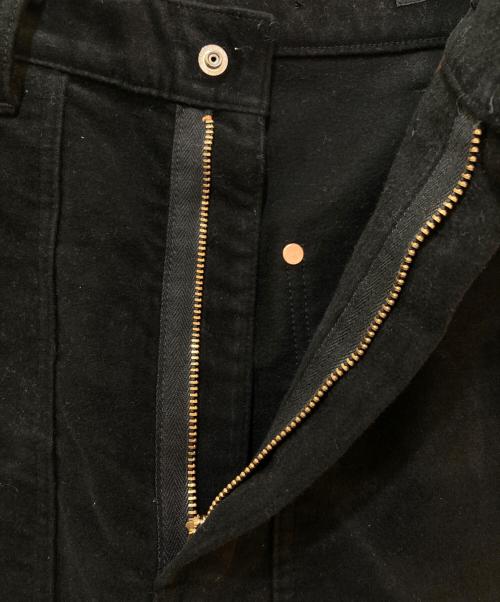 COMOLI（コモリ）COMOLI (コモリ) モールスキン ペインターパンツ　U03-03008 ブラック サイズ:2の古着・服飾アイテム