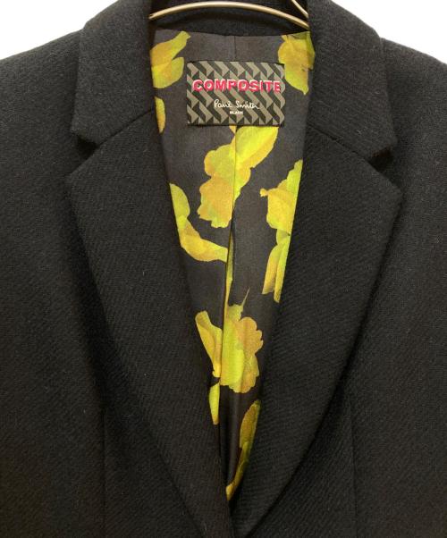 Paul Smith BLACK（ポールスミスブラック）Paul Smith BLACK (ポールスミスブラック) ウール切替セットアップスーツ ネイビー サイズ:40の古着・服飾アイテム