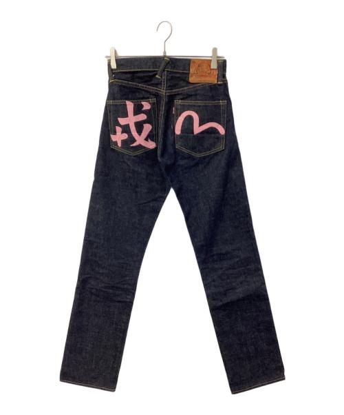 EVISU（エヴィス）EVISU (エヴィス) 2000 戒 カモメペイントデニムパンツ インディゴ サイズ:26の古着・服飾アイテム