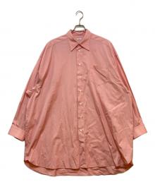 SEA（シー）の古着「ロングシャツワンピース　110721221」｜ピンク