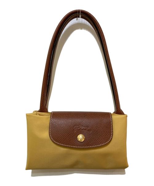 LONGCHAMP（ロンシャン）LONGCHAMP (ロンシャン) ルプリアージュトートバッグ イエローの古着・服飾アイテム