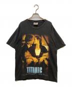 PIMPOピンポ）の古着「ムービーTシャツ」｜ブラック