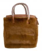 L`Avenirラヴェニール）の古着「Merelボストンバッグ」｜ブラウン