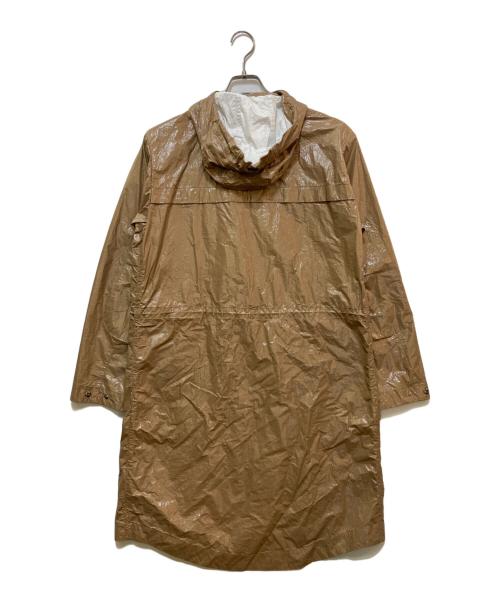 HERNO（ヘルノ）HERNO (ヘルノ) TECHNO PAPER コーティングレインコート　PA000120U ベージュ サイズ:44の古着・服飾アイテム
