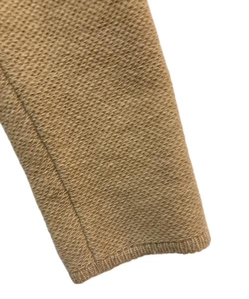 LARDINI（ラルディーニ）LARDINI (ラルディーニ) パイピングニットジャケット　JWLJM79J ベージュ サイズ:Sの古着・服飾アイテム