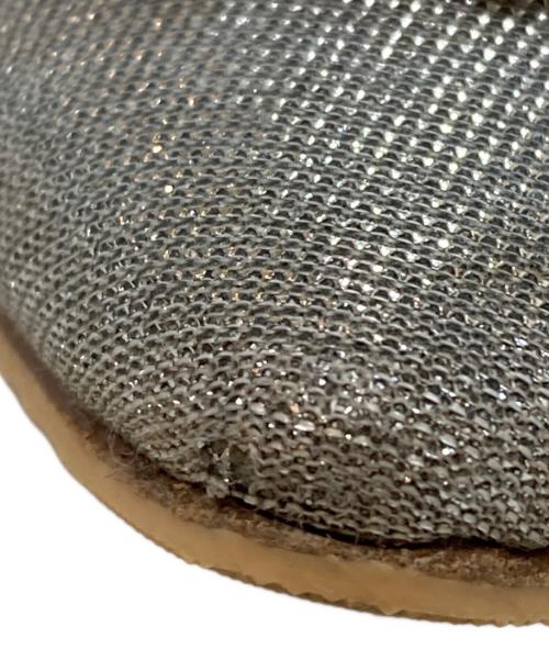 Manolo Blahnik（マノロブラニク）Manolo Blahnik (マノロブラニク) HANGISIFLAT グレー サイズ:38の古着・服飾アイテム