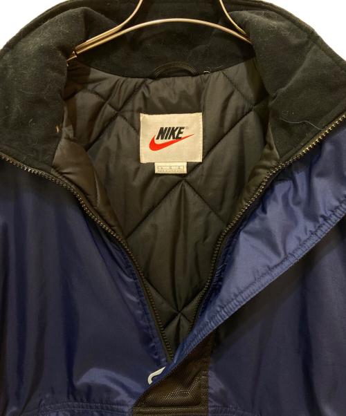 NIKE（ナイキ）NIKE (ナイキ) 90'sプルオーバー中綿ジャケット ネイビー サイズ:Lの古着・服飾アイテム