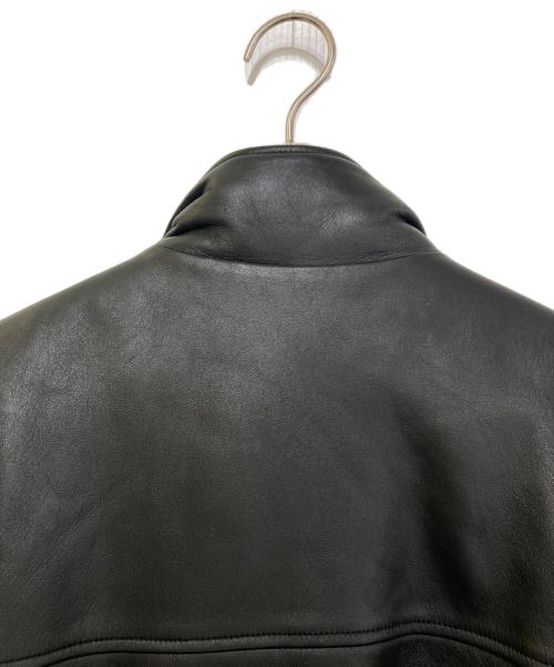 WACKO MARIA（ワコマリア）WACKO MARIA (ワコマリア) LEATHER PUFFER JACKET ( TYPE-2 ) ブラック サイズ:Ｍの古着・服飾アイテム