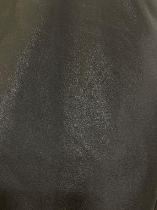 WACKO MARIA（ワコマリア）WACKO MARIA (ワコマリア) LEATHER PUFFER JACKET ( TYPE-2 ) ブラック サイズ:Ｍの古着・服飾アイテム