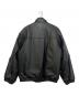 WACKO MARIA (ワコマリア) LEATHER PUFFER JACKET ( TYPE-2 ) ブラック サイズ:Ｍ：70000円
