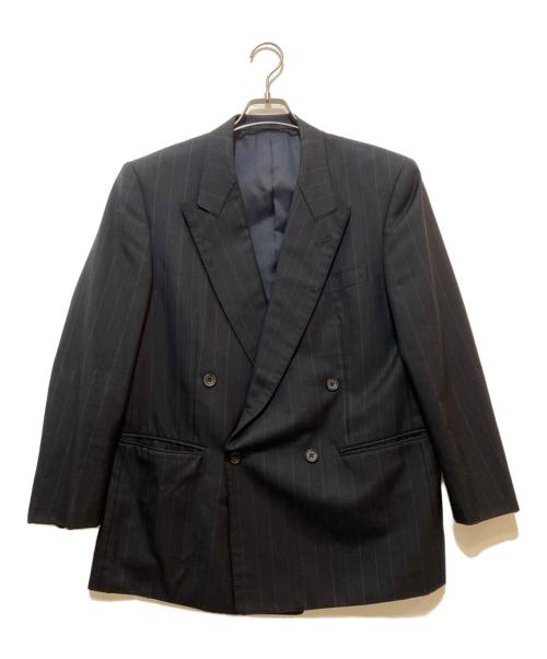 Burberry's（バーバリー）Burberry's (バーバリーズ) ダブルブレストウールジャケット ネイビー サイズ:不明(実寸をご参照下さい)の古着・服飾アイテム