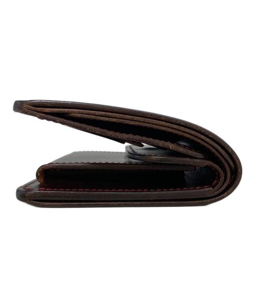 acca bottega（アッカ ボッテガ）acca bottega (アッカ ボッテガ) Strato プエブロレザーウォレット ブラウンの古着・服飾アイテム