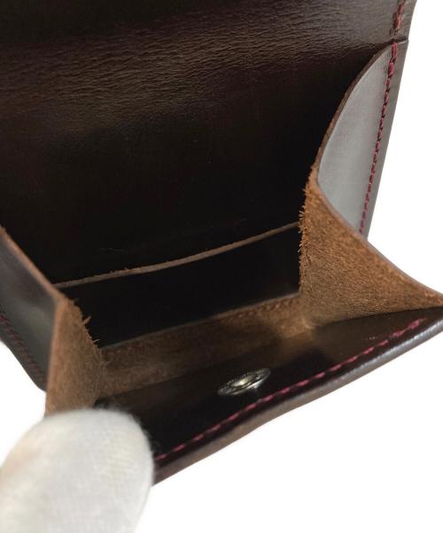 acca bottega（アッカ ボッテガ）acca bottega (アッカ ボッテガ) Strato プエブロレザーウォレット ブラウンの古着・服飾アイテム