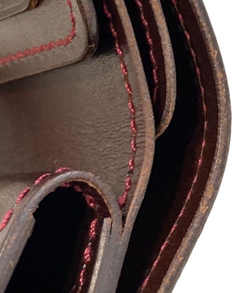 acca bottega（アッカ ボッテガ）acca bottega (アッカ ボッテガ) Strato プエブロレザーウォレット ブラウンの古着・服飾アイテム