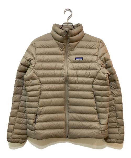 Patagonia（パタゴニア）Patagonia (パタゴニア) ダウン・セーター ベージュ サイズ:Mの古着・服飾アイテム