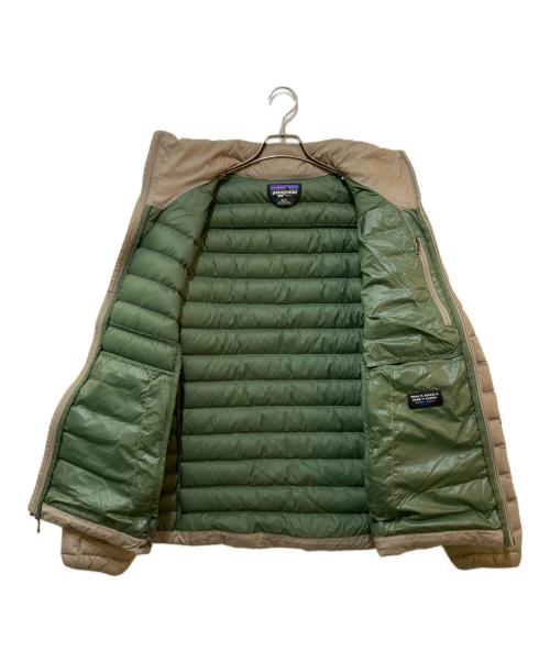 Patagonia（パタゴニア）Patagonia (パタゴニア) ダウン・セーター ベージュ サイズ:Mの古着・服飾アイテム