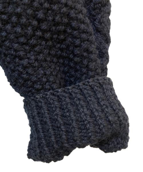 INVERALLAN（インバーアラン）INVERALLAN (インバーアラン) ハンドニットカーディガン ネイビー サイズ:不明(実寸をご参照下さい)の古着・服飾アイテム