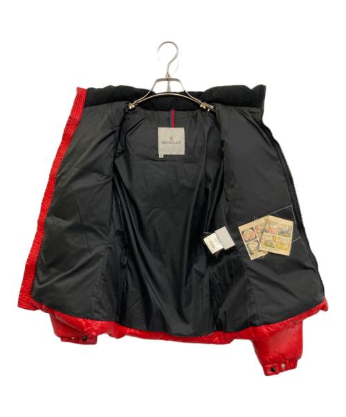 MONCLER（モンクレール）MONCLER (モンクレール) BADIA ダウンジャケット レッドの古着・服飾アイテム