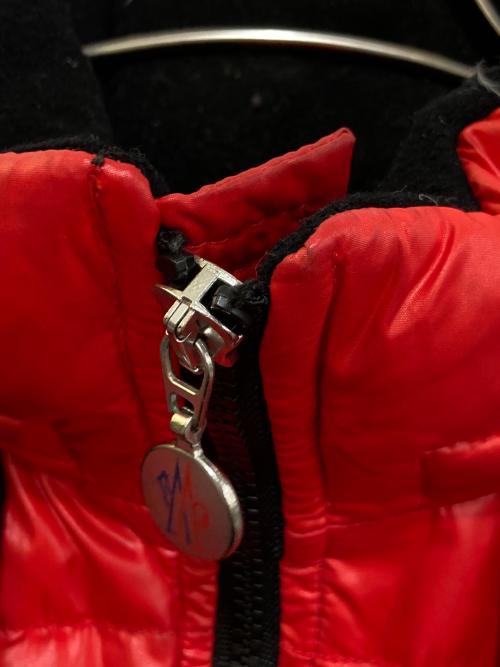 MONCLER（モンクレール）MONCLER (モンクレール) BADIA ダウンジャケット レッドの古着・服飾アイテム