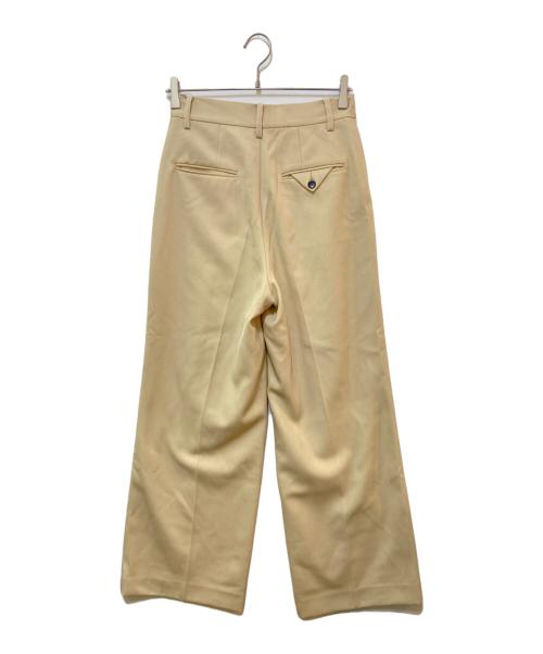 TODAYFUL（トゥデイフル）TODAYFUL (トゥデイフル) Asymmetry Twill Trousers ベージュ サイズ:36 未使用品の古着・服飾アイテム