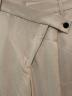 中古・古着 TODAYFUL (トゥデイフル) Asymmetry Twill Trousers ベージュ サイズ:36 未使用品：7000円