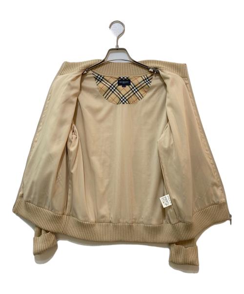 BURBERRY GOLF（バーバリーゴルフ）BURBERRY GOLF (バーバリーゴルフ) ジップアップニットジャケット ブラウン サイズ:Lの古着・服飾アイテム