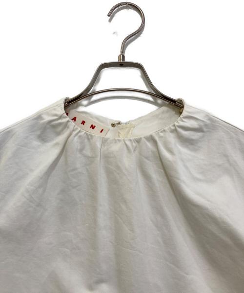 MARNI（マルニ）MARNI (マルニ) コットンS/Sブラウス ホワイト サイズ:38の古着・服飾アイテム