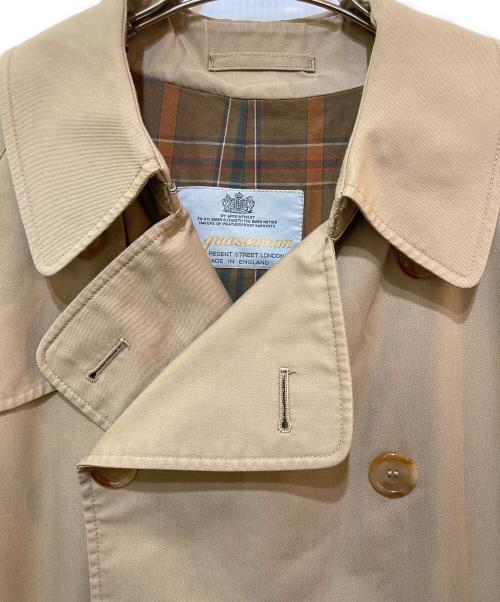 Aquascutum（アクアスキュータム）Aquascutum (アクアスキュータム) トレンチコート ベージュ サイズ:サイズ表記なしの古着・服飾アイテム