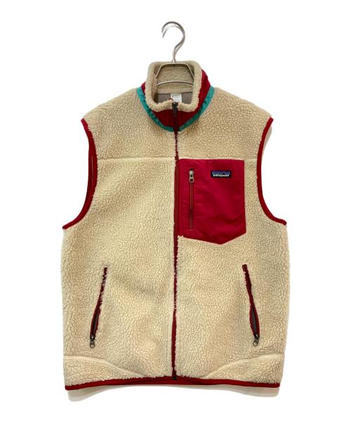 Patagonia（パタゴニア）Patagonia (パタゴニア) CLASSIC RETRO-X VEST アイボリー サイズ:Mの古着・服飾アイテム