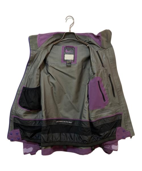 BURTON AK457（バートン エーケー）BURTON AK457 (バートン エーケー) Guide Jacket Gore-tex パープル サイズ:Mの古着・服飾アイテム