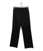 MARW UNITED ARROWSマルゥ ユナイテッドアローズ）の古着「ツイル フレアパンツ」｜ブラック