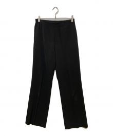 MARW UNITED ARROWS（マルゥ ユナイテッドアローズ）の古着「ツイル フレアパンツ」｜ブラック