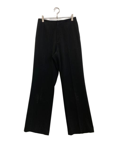 MARW UNITED ARROWS（マルゥ ユナイテッドアローズ）MARW UNITED ARROWS (マルゥ ユナイテッドアローズ) ツイル フレアパンツ ブラック サイズ:40の古着・服飾アイテム