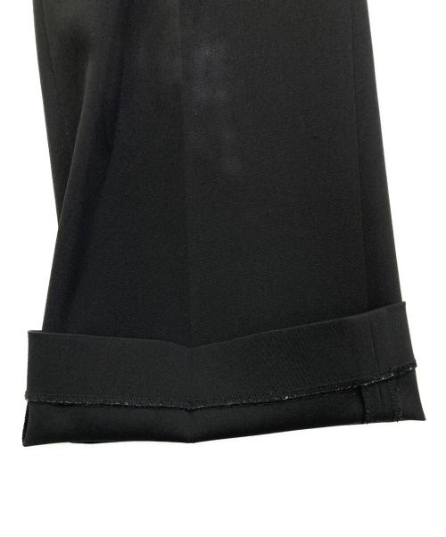 MARW UNITED ARROWS（マルゥ ユナイテッドアローズ）MARW UNITED ARROWS (マルゥ ユナイテッドアローズ) ツイル フレアパンツ ブラック サイズ:40の古着・服飾アイテム
